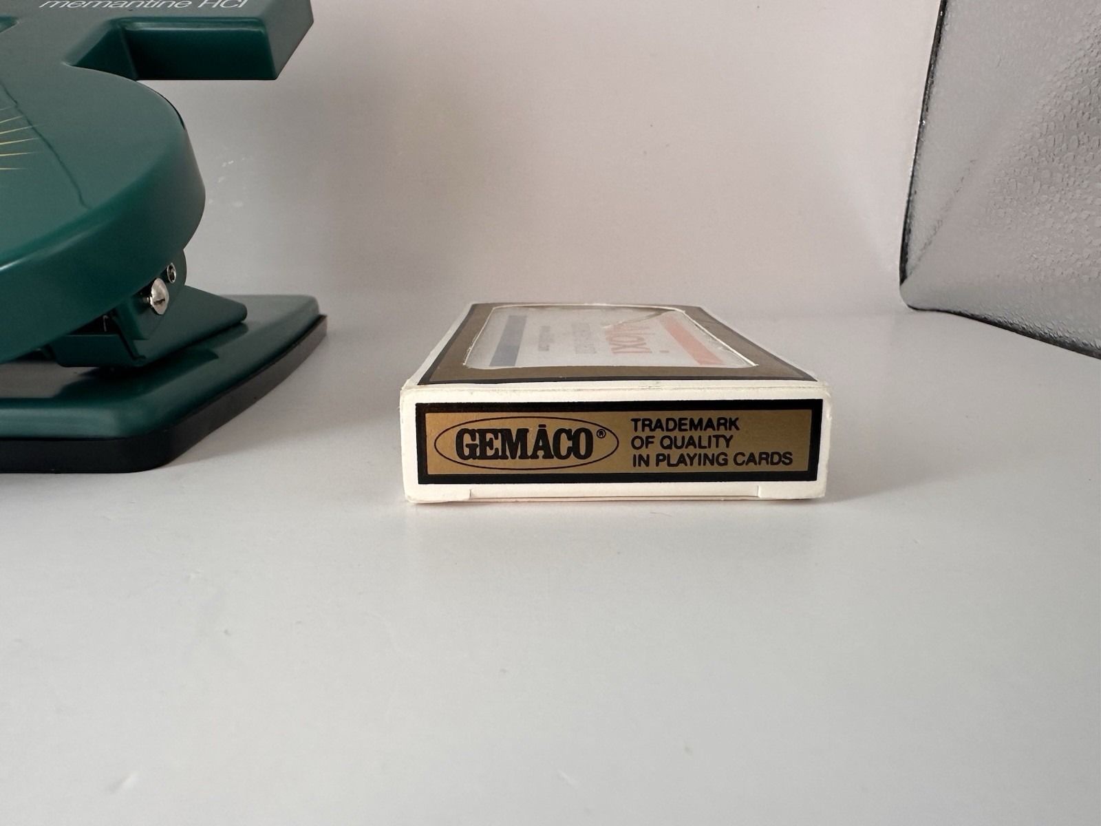 Pharmaceutical Advertising Lot Namenda Hole Punch & Aloxi Playing Cards