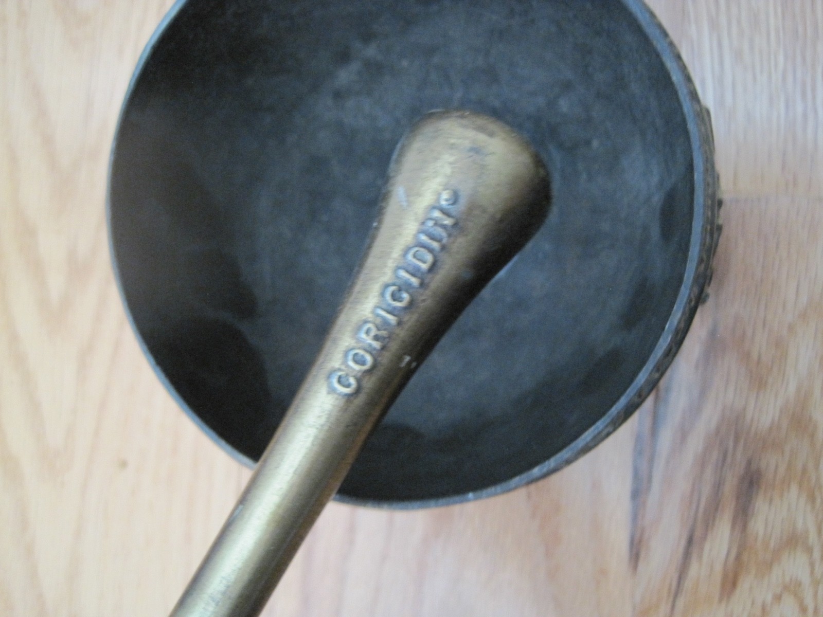 Coricidin Rx Mortar & Pestle 1525 150th Anniversary 1975