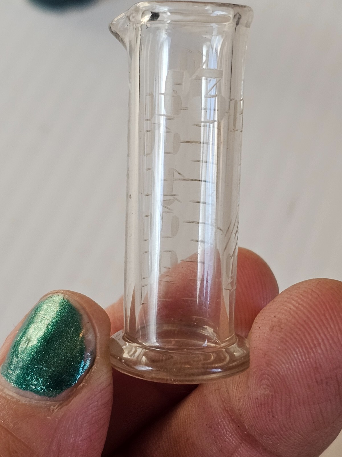 Medicine Glass & Mini Measure in Custom Boxes