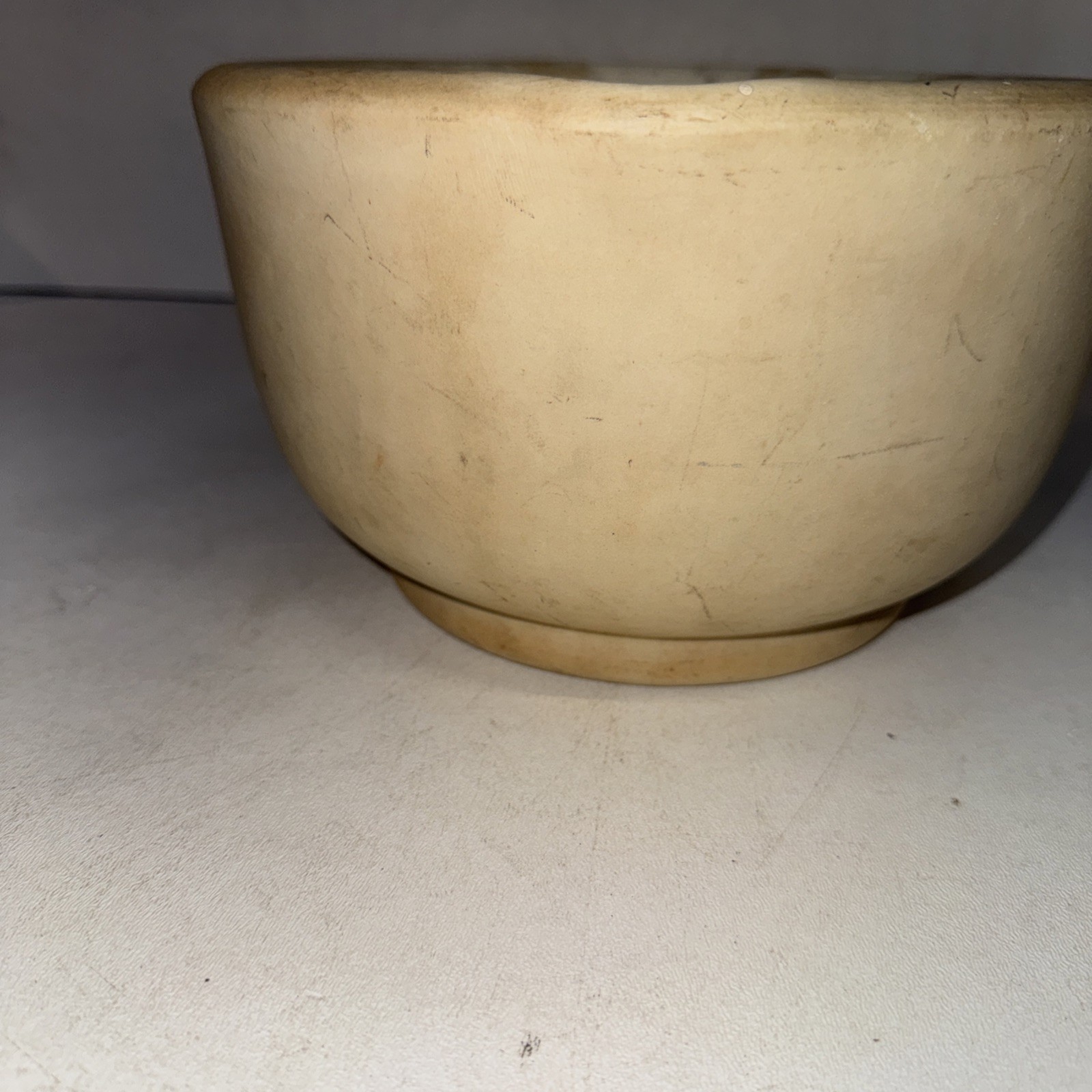 Vintage ACME #7 B Mortar Pestles Stoneware & Wood Pharmaceutical RX