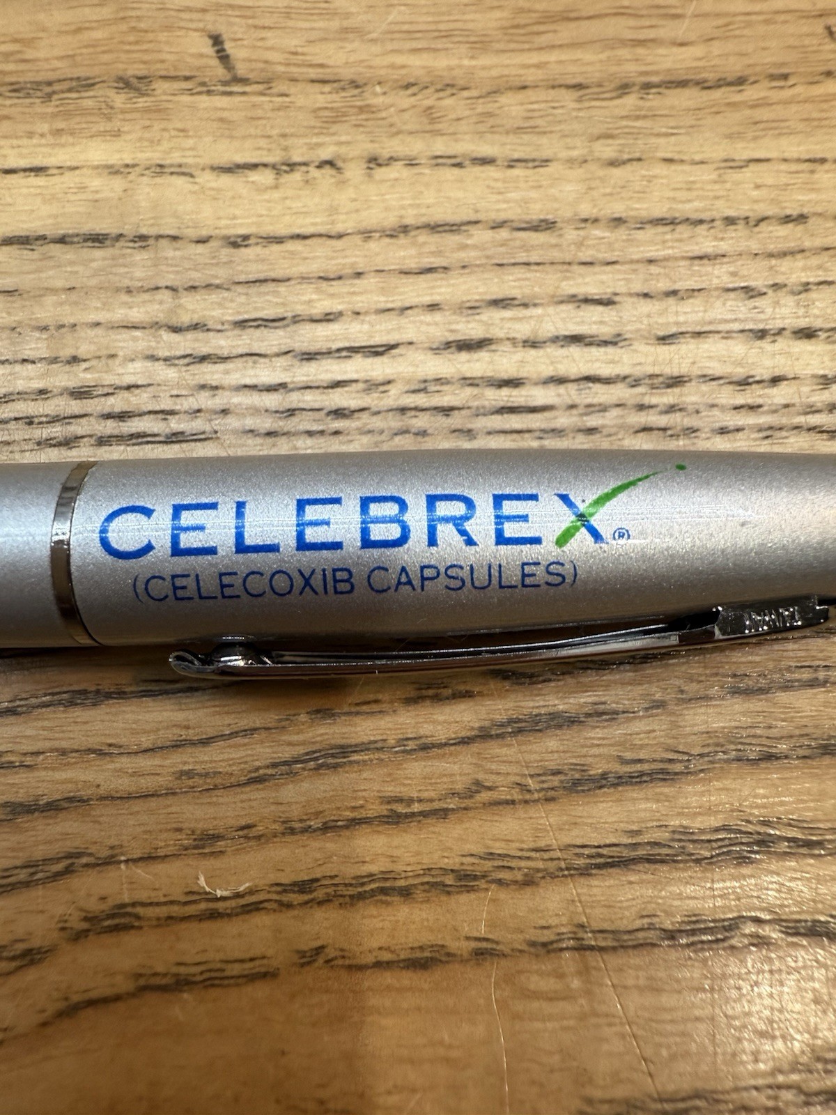 Celebrex Bextra Metal PEN Drug Rep Pharmaceutical Promo Medical Advertising 2tip