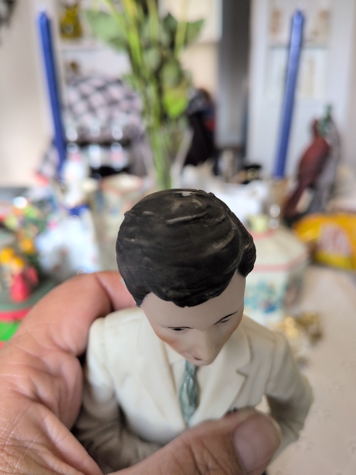 Pharmacy Figurine , statue A. Belcarl 11 Inches Made In Italy
