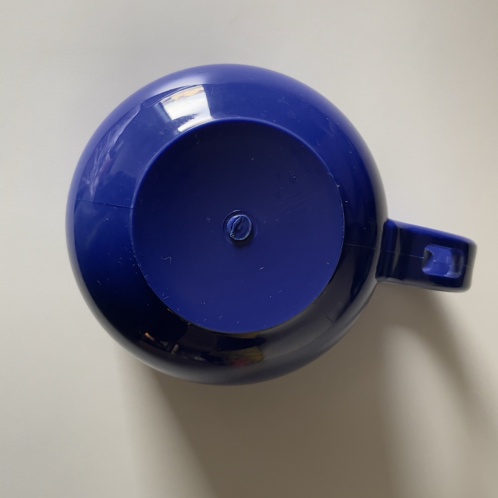 Tussionex Pharmaceutical Drug Rep Collectibles Coffee Mug Soup Cup Plastic Blue
