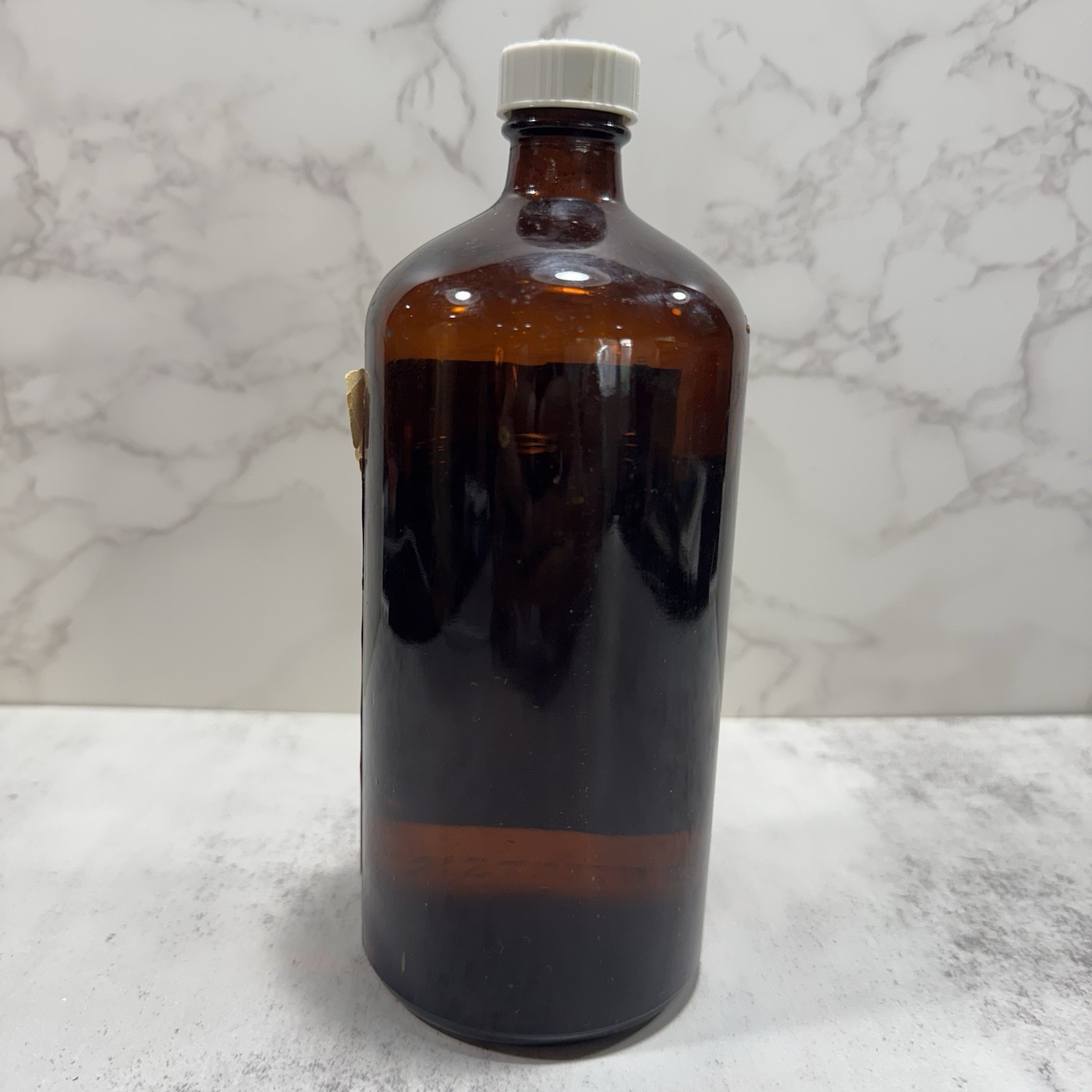 Vtg People’s Drug Store Peroxide of Hydrogen Glass Bottle Washington D.C. 16oz