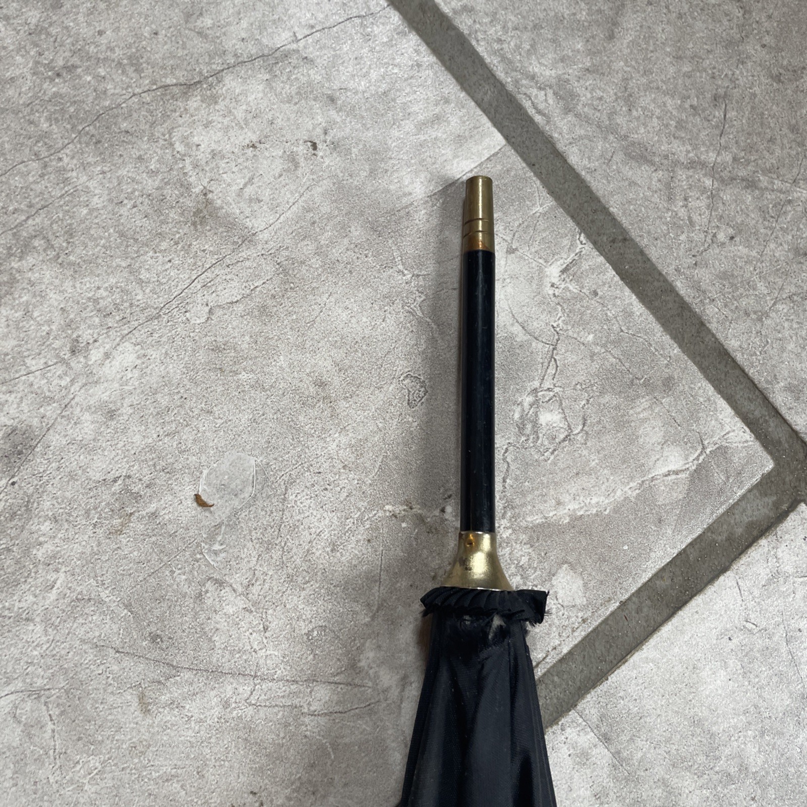 RARE DRUG REP Vintage Black Rainmaker UMBRELLA Astelin Nasal Spray Advertisement