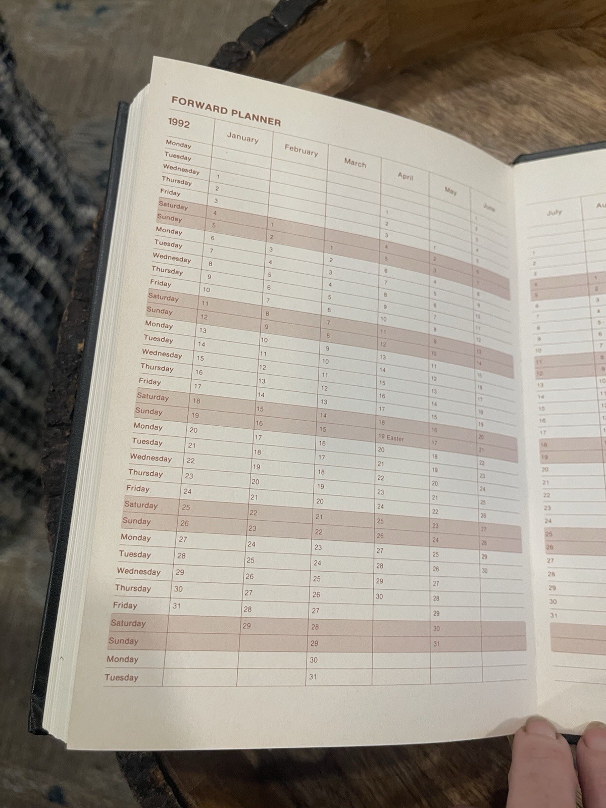 Clozaril 1991 Daily Pocket Planner Organizer and Ativan Rx Paperweight