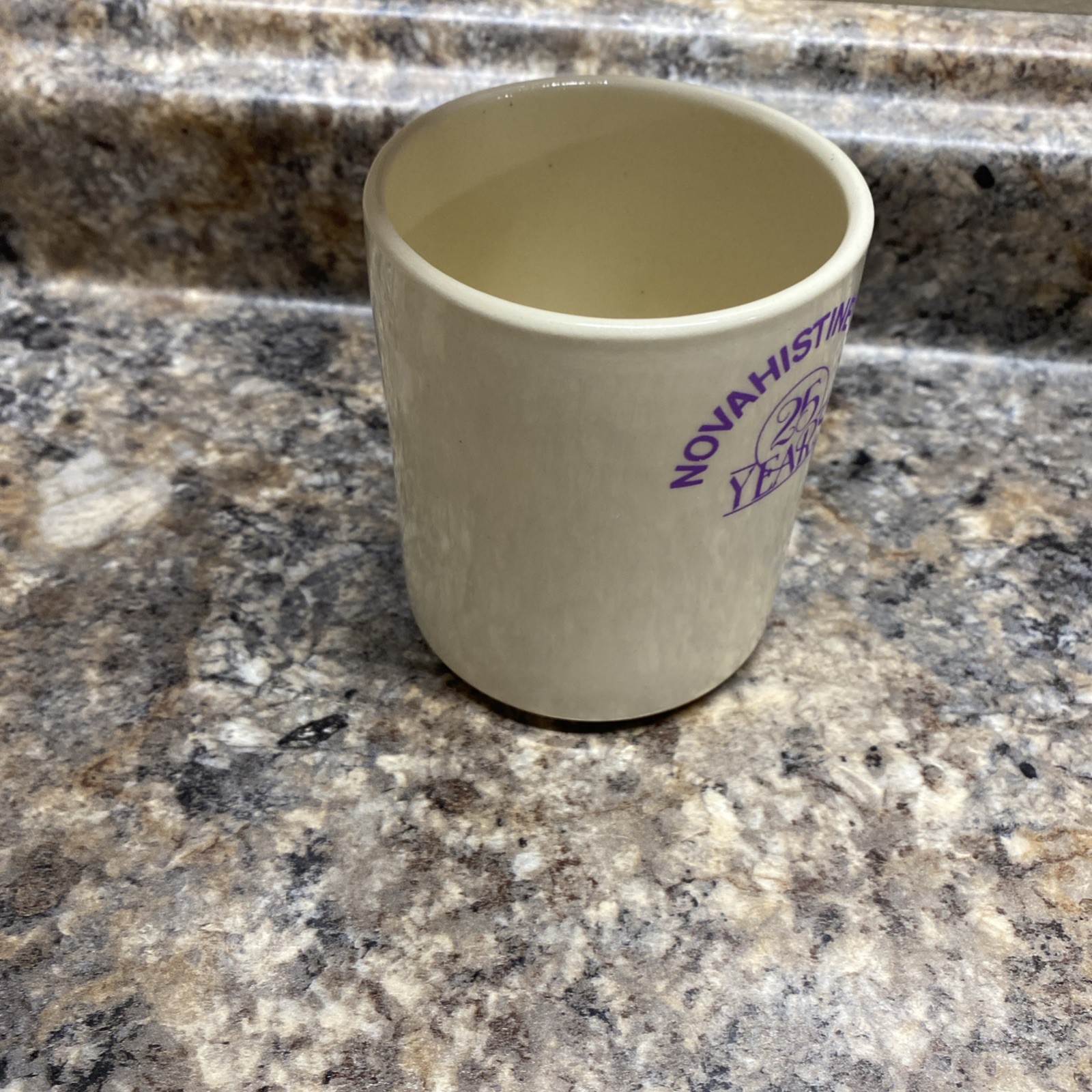 Novahistine DH Coffee Mug Cup 12oz Discontinued Promo Pharma Drug Advertising