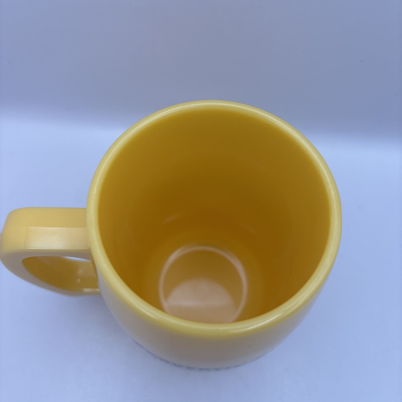 Proventil Drug Rep Yellow Plastic Coffee Mug~Collectible~Made in USA