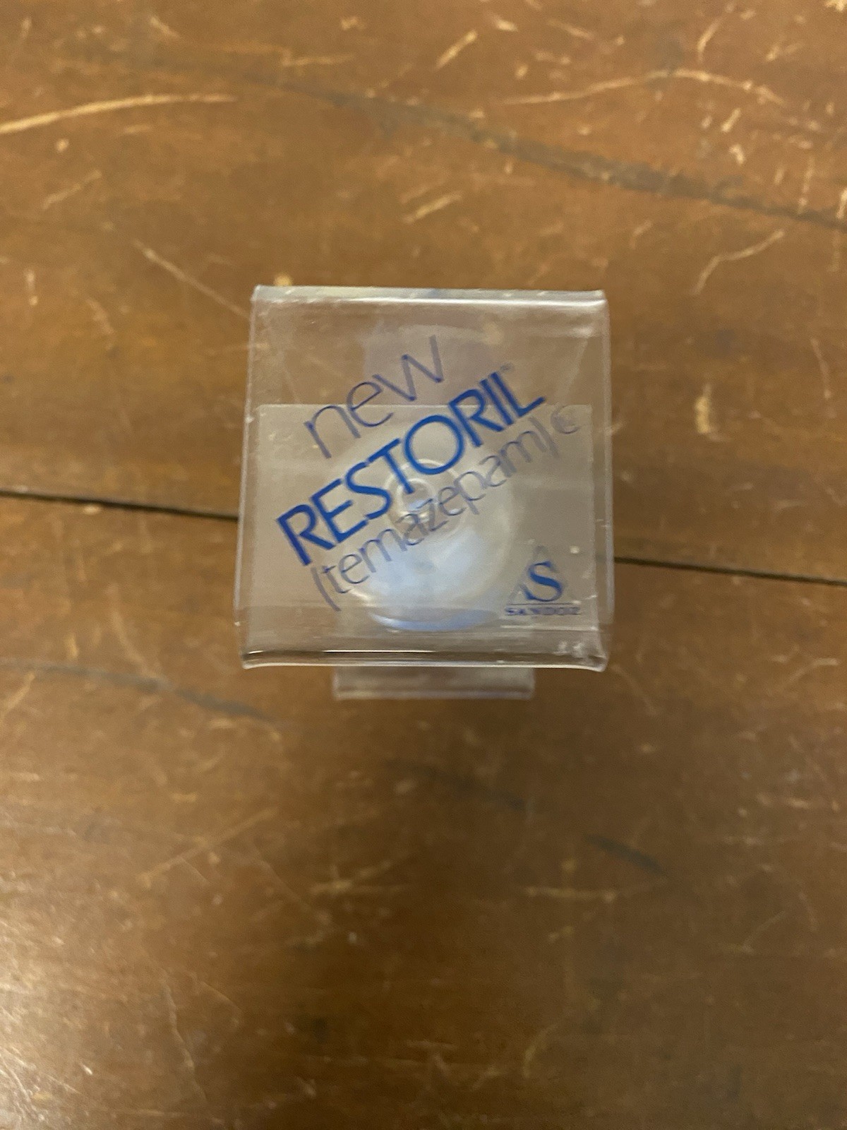 Restoril Temazepam CIV 3 MINUTE TIMER Promo Advertising Super RARE SANDOZ 1980s
