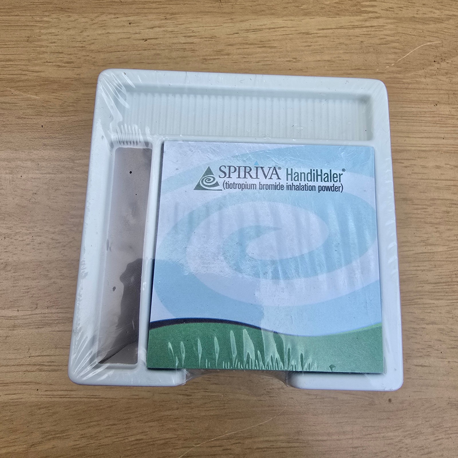 Spiriva HandiHaler Sticky Notes Cube NOS Sealed Promo Pad Pfizer 2006