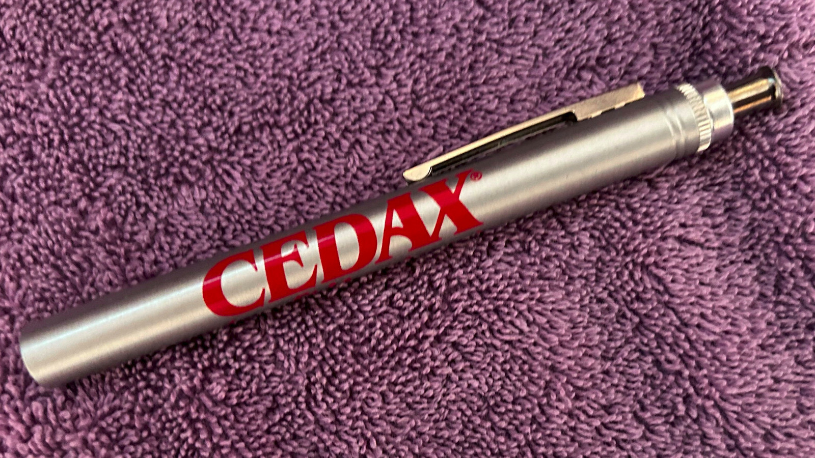CEDAX metal light pen drug rep