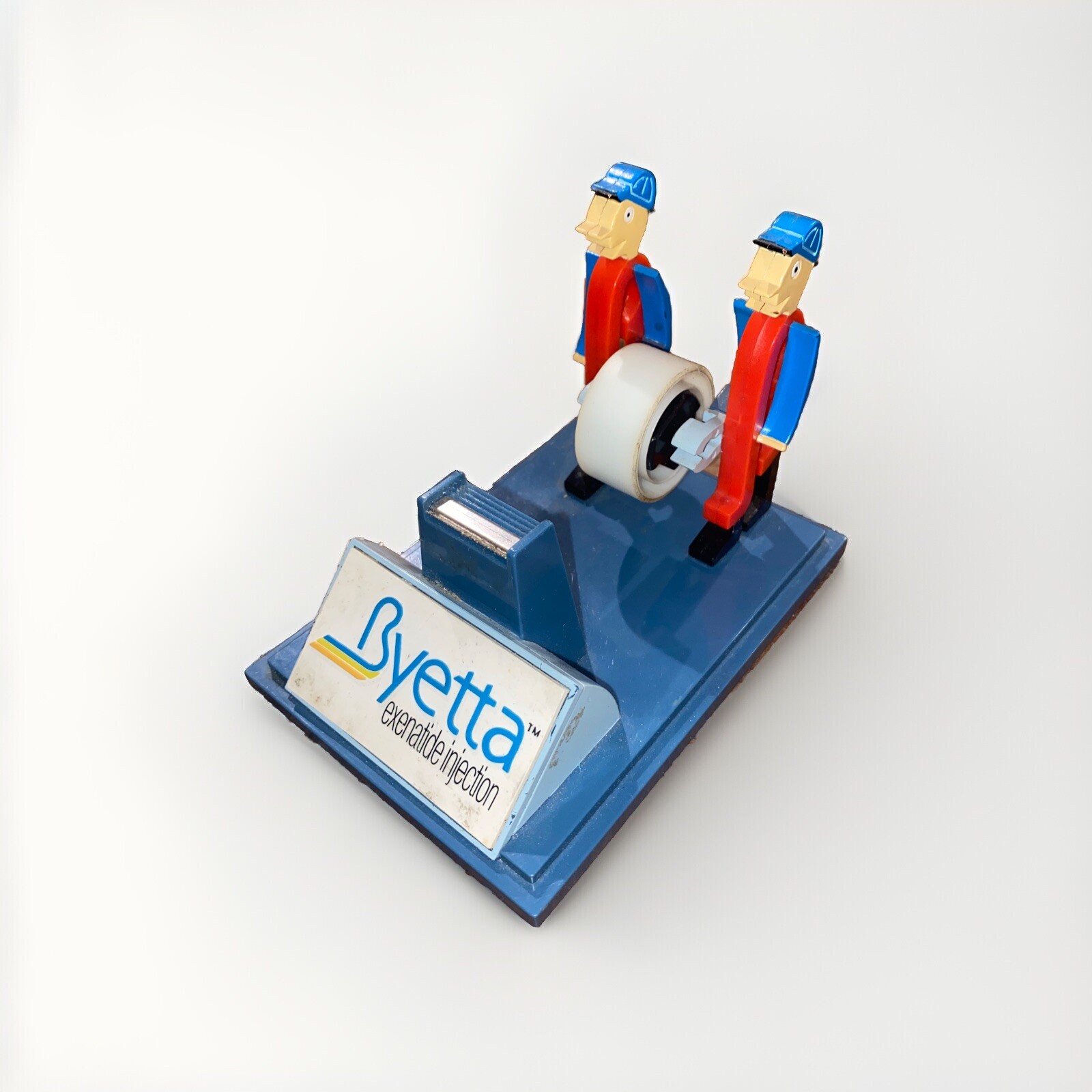 VTG Ad Byetta Pharmaceutical Drug Rep Tape Dispenser Paperweight