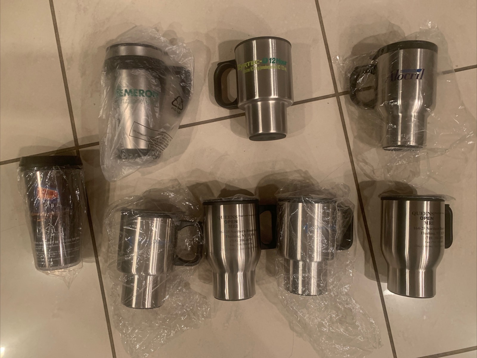 One (1) Drug Rep Pharma Tumbler Travel Mug Cup Your Choice. All New