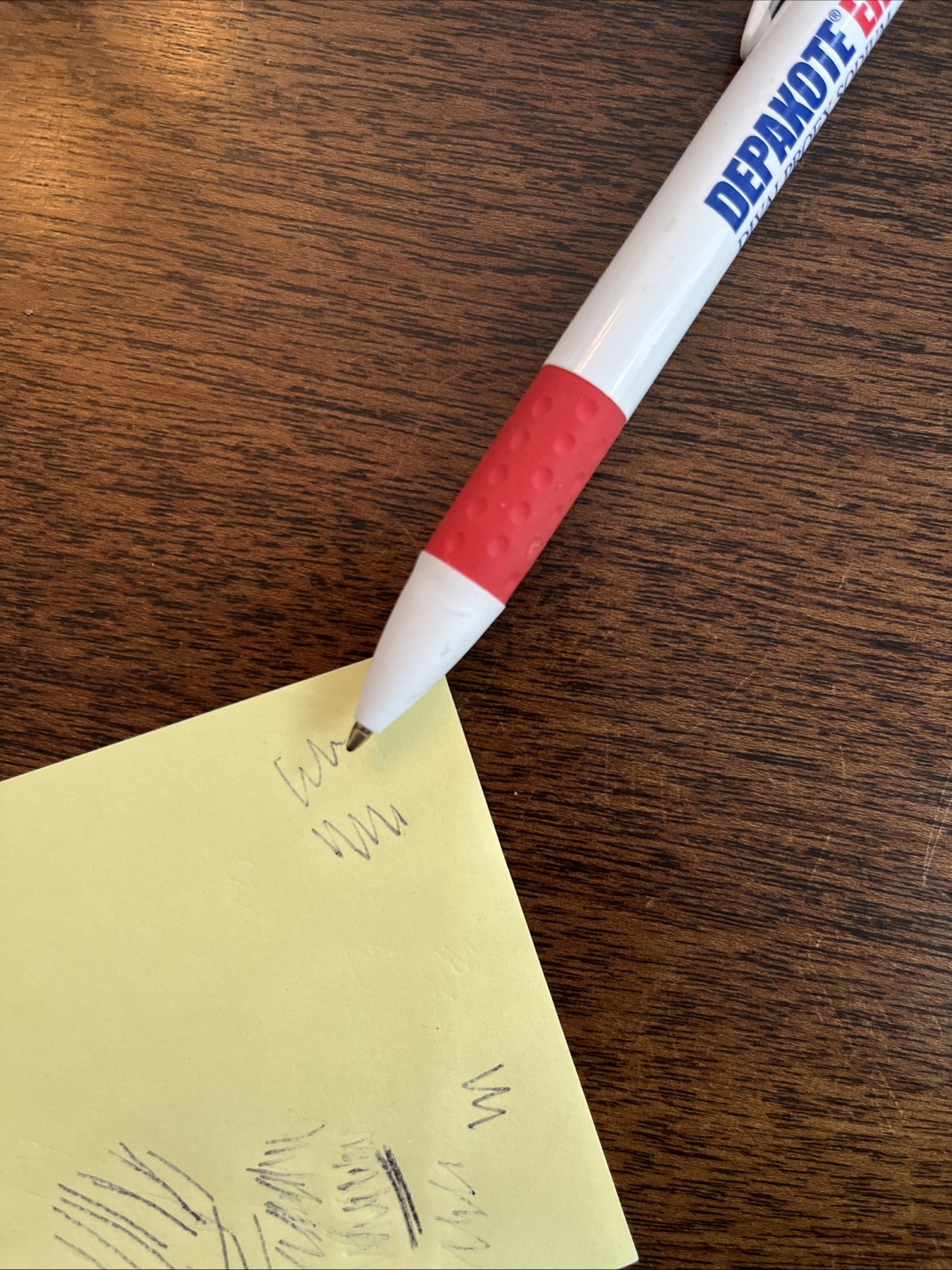DEPAKOTE ER Medical Drug Rep Pharmaceutical Pen Used Blue Sample Working AbbVie