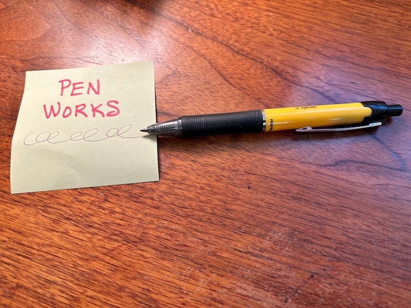 VINTAGE “REBIF” PHARMACEUTICAL DRUG PROMOTIONAL PEN BY PAPER MATE