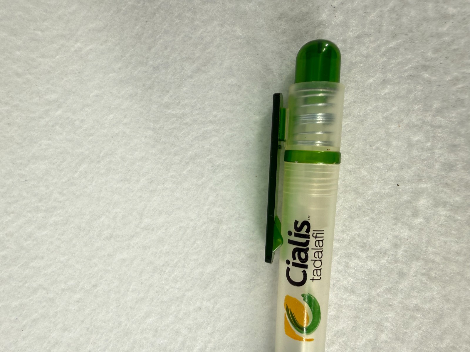 Drug Rep Pen Cialis Advertising Promotional Pharmaceutical Does not Work