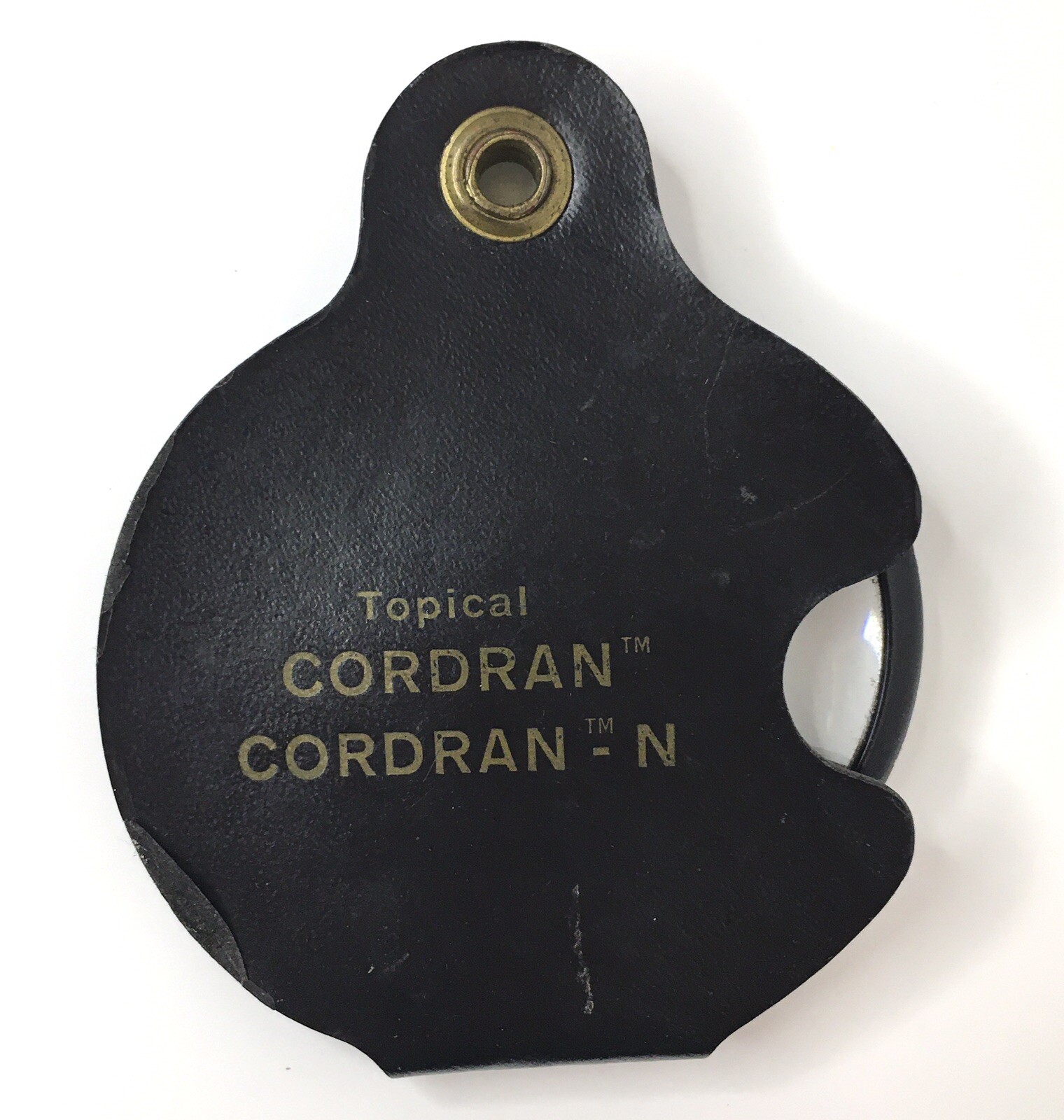 LILLY Cordran Haldrone Vintage Magnifying Glass Promotional Pharmacy