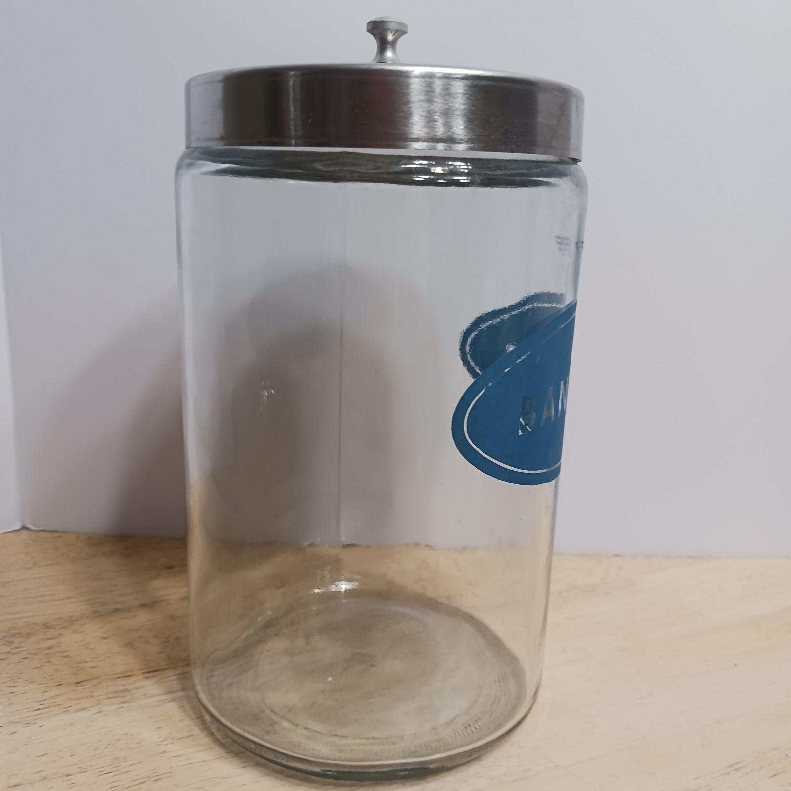 VTG PROFEX ’40s-’50s Glass Apothecary Dental Jar Containers Medical USA Set Of 3