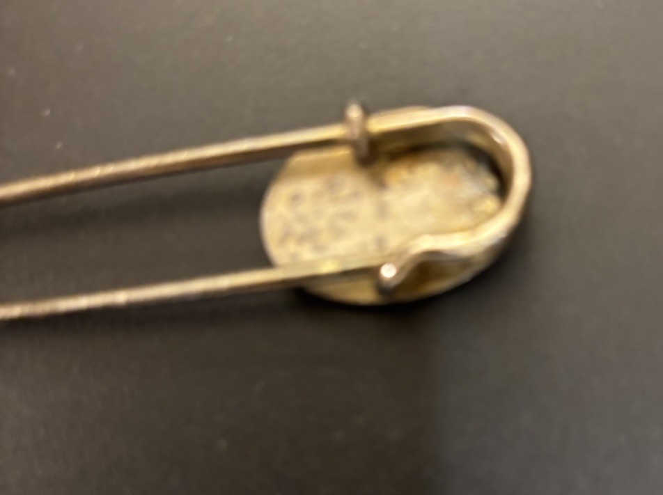 Vintage Pharmaceutical Advertising Large Safety Pin – Stadol
