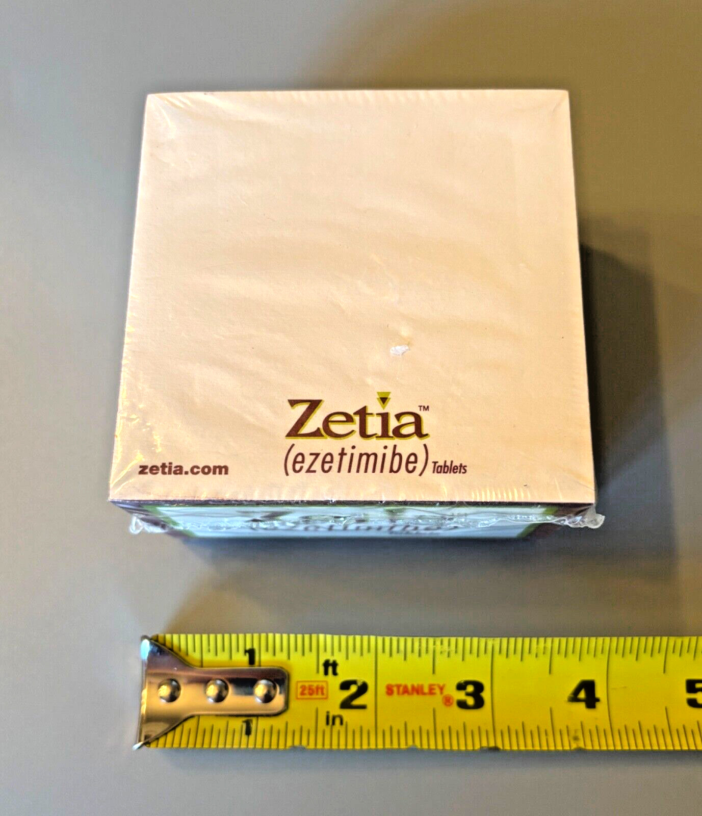 Rx Zetia Notepad Prescription Merck Drug Pharmacy Promo Memo Pad 3 3/8″ NEW