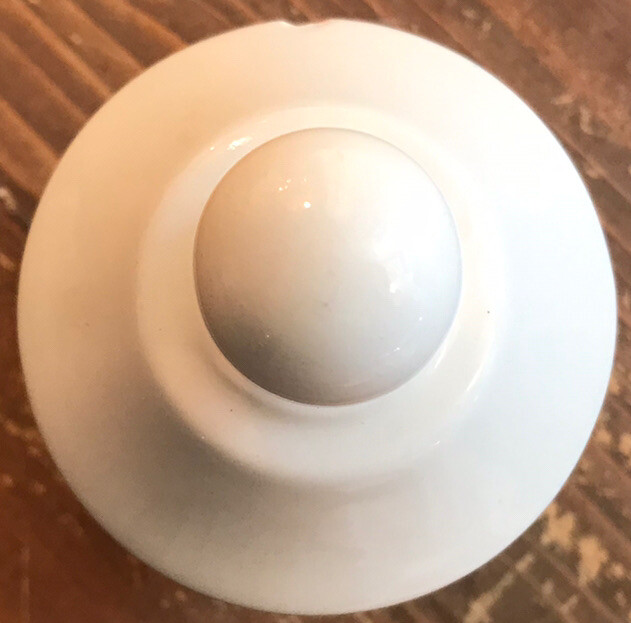 Darvocet N 100 Porcelain 7”Apothecary Jar Lofisa Lilly Pharmaceutical Darvon
