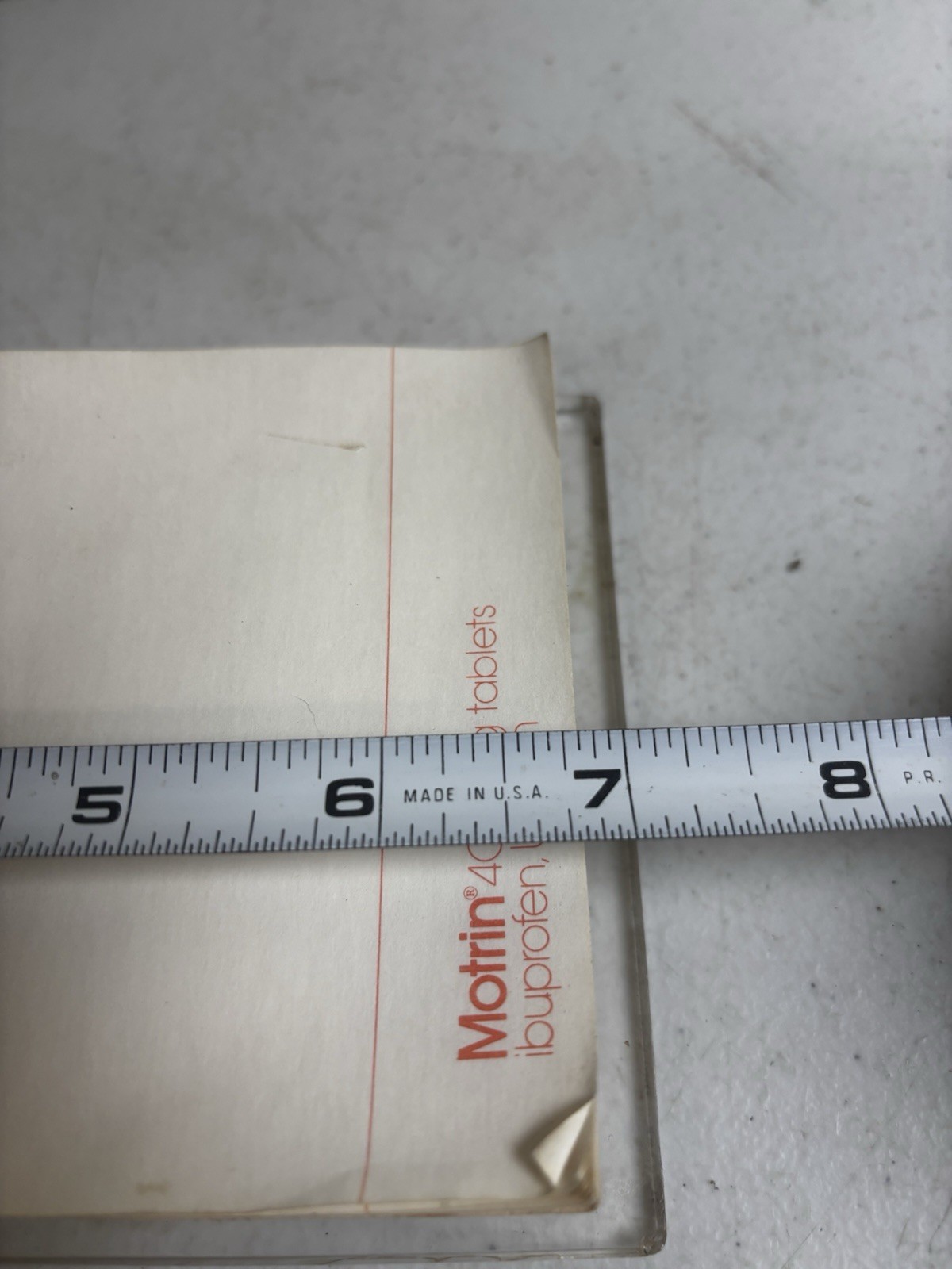 Vintage Doctors Medical Note Pad & Holder Drug Advertisement Upjohn Refillable