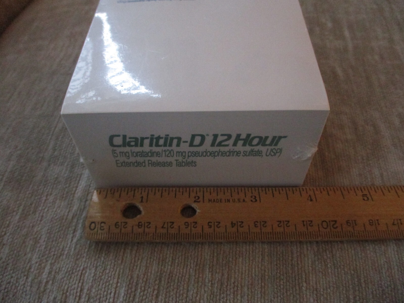 Claritin Post-It Note Drug Rep Promotional Note Pad Cube Sealed