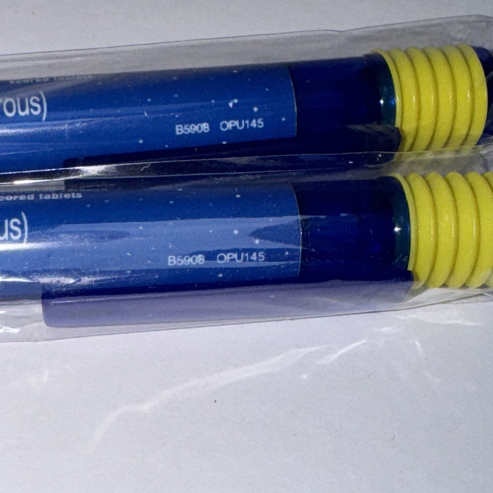 2 Pen Lot Uniphyl theophylline anhydrous Drug Rep Pharma Promotional Advertising