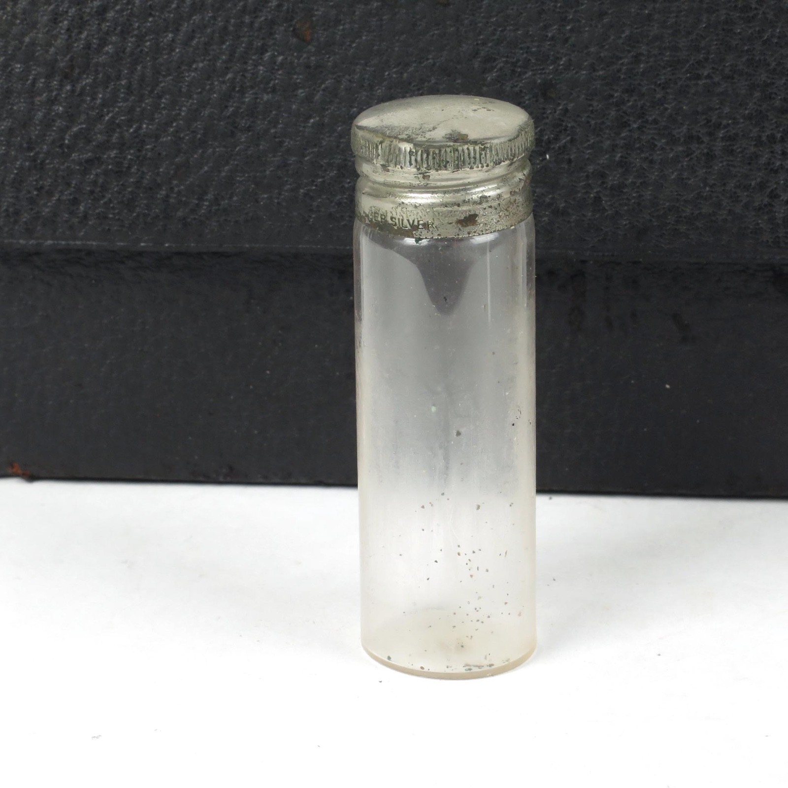 Antique Doctor Travel Medical Kit Apothecary Leather Case Empty Vials