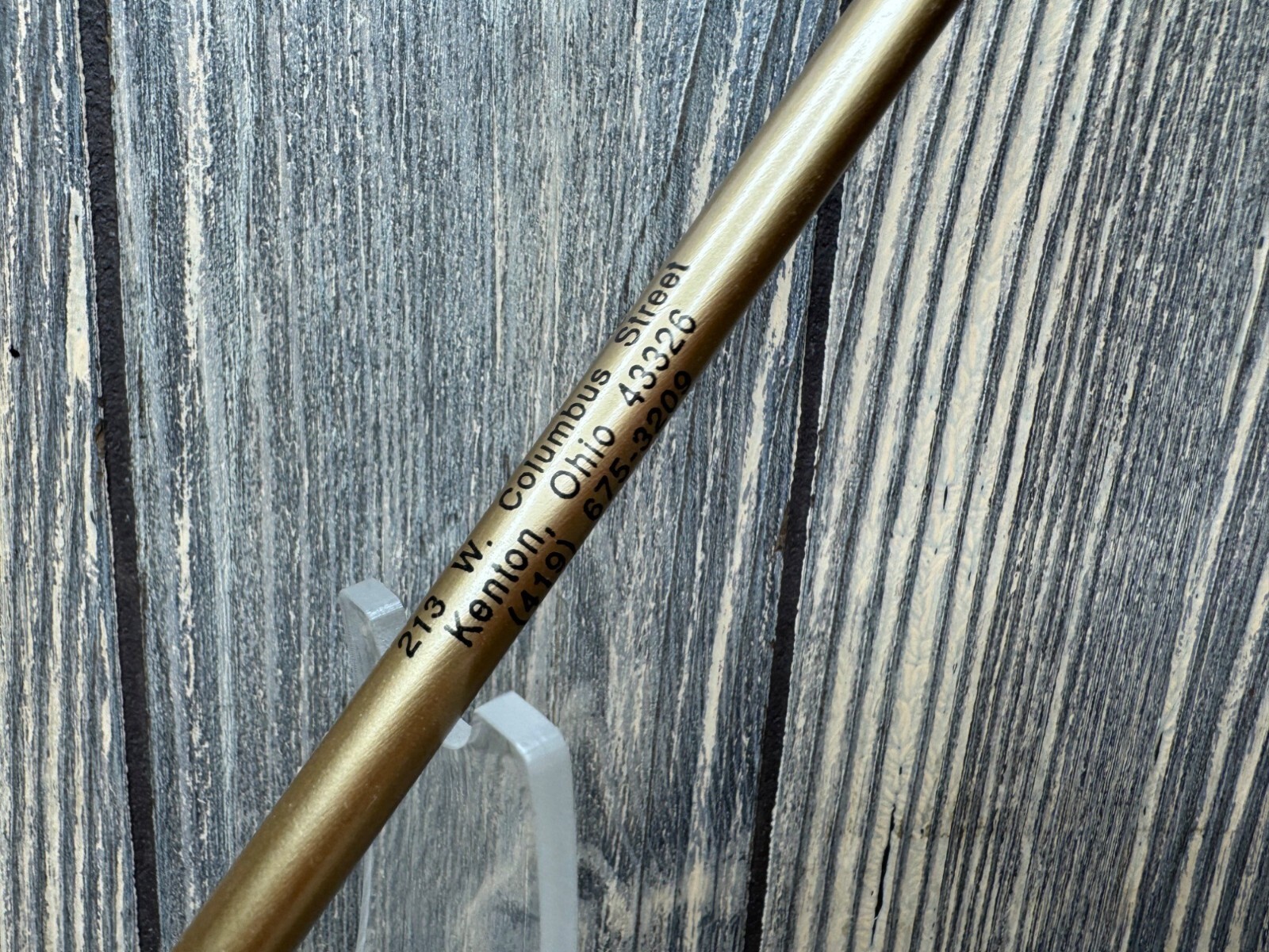 Hardin County Alcohol & Drug Abuse Center Gold Pencil With Eraser