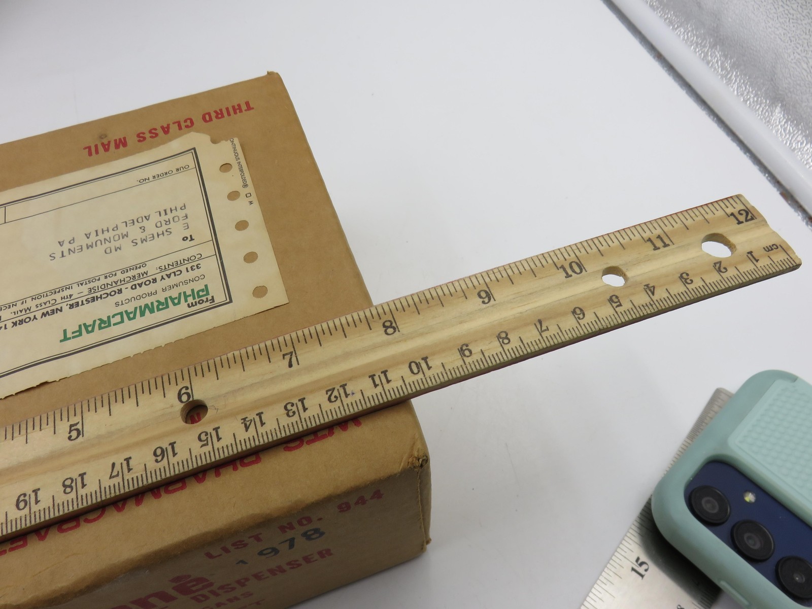 Vintage 1978 Sealed Caldesene Physician Sample Dispenser Shipping Box USA WTS