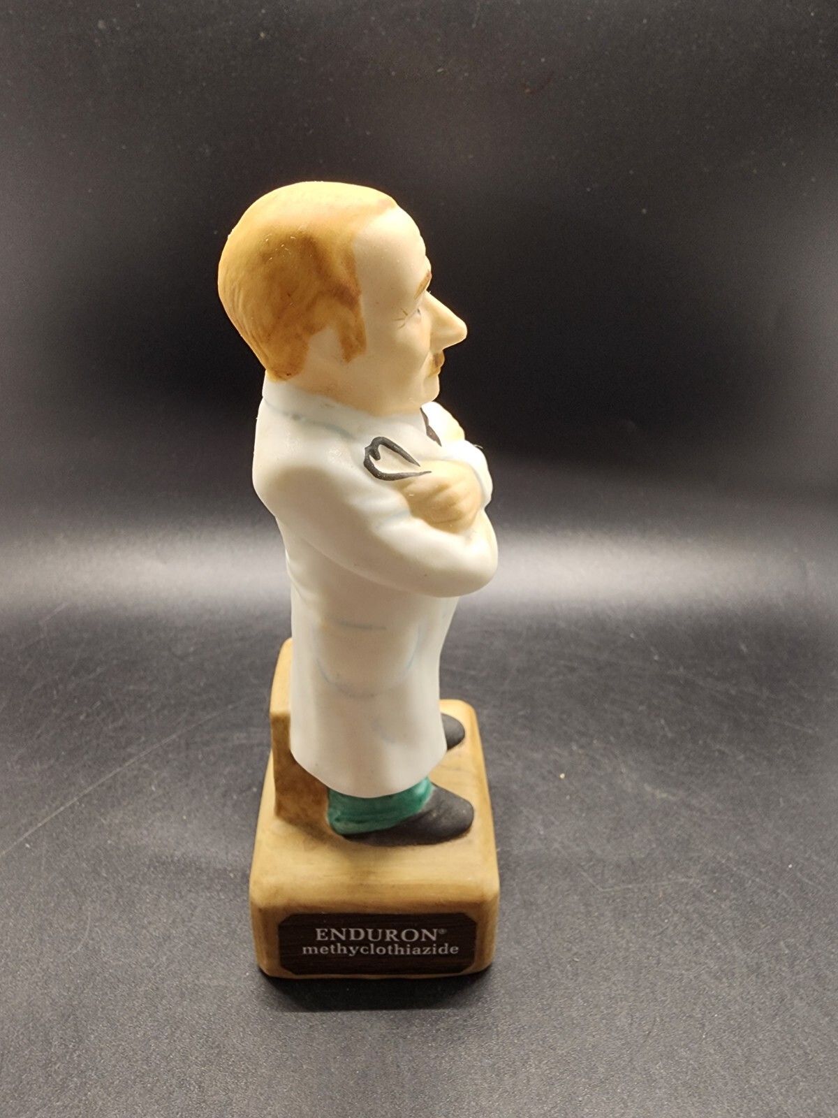 Doctor Figurine Internist Abbott Pharmaceutical Advertising 1970s