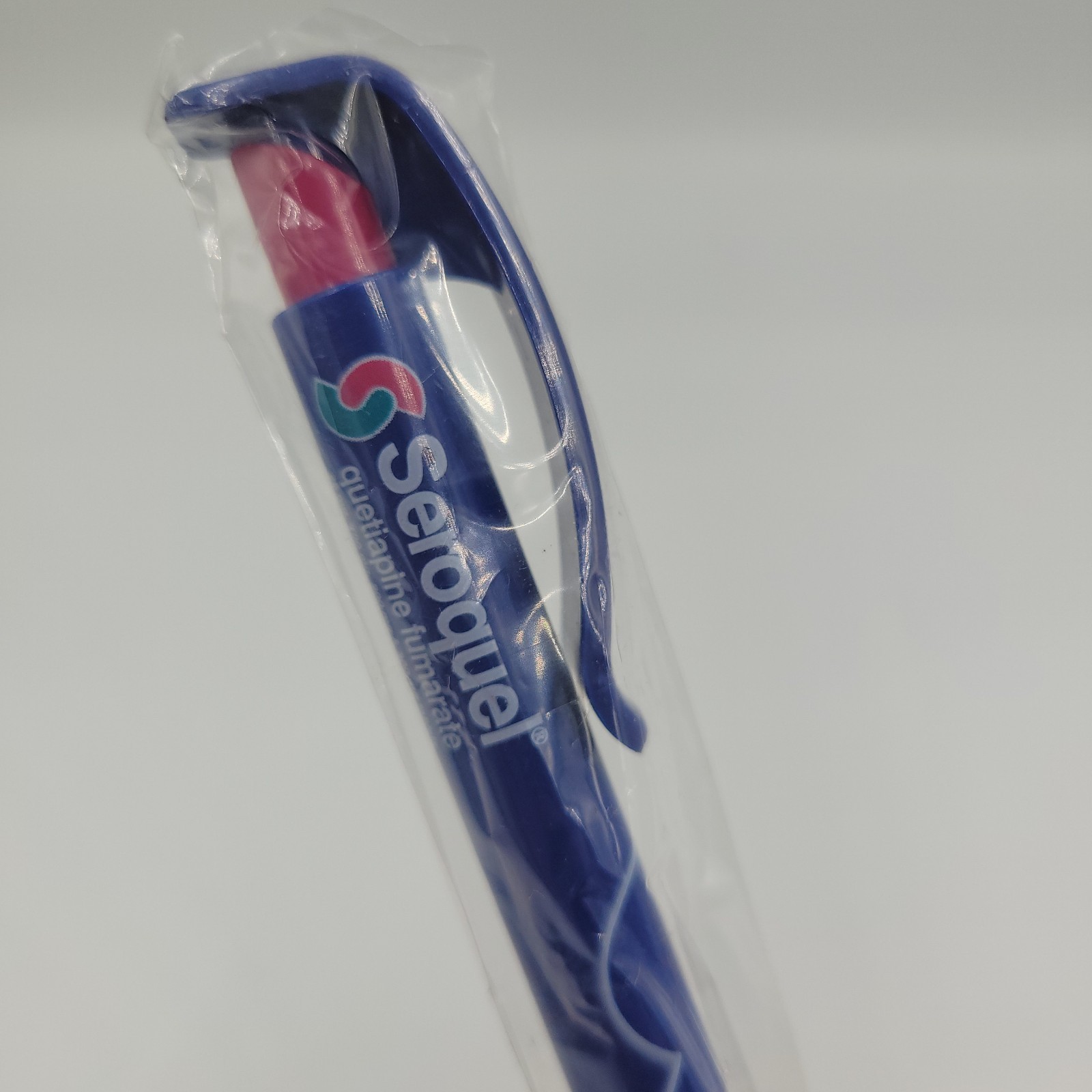 NEW Lot 3 Seroquel Pen Drug Rep Pharmaceutical Promo Medical Advertising *READ