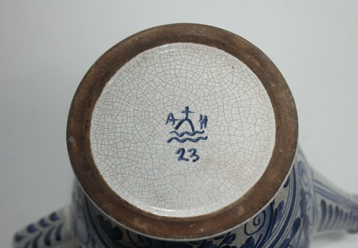 Italian Majolica Apothecary jar, Sirup Tamarin Dorum