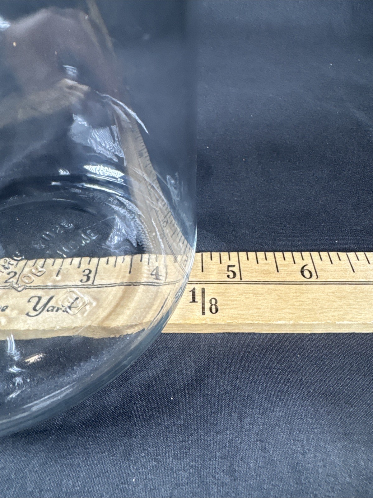 ✨RARE Drug Rep Humulin Clear Glass Canister Jar Pharmaceutical Container Holder✨