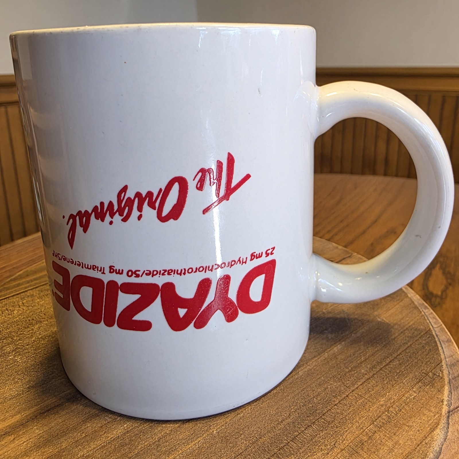 DYAZIDE Ceramic Mug Cup Drug Rep Pharma Promo Medicine Advertising Prop CLEAN