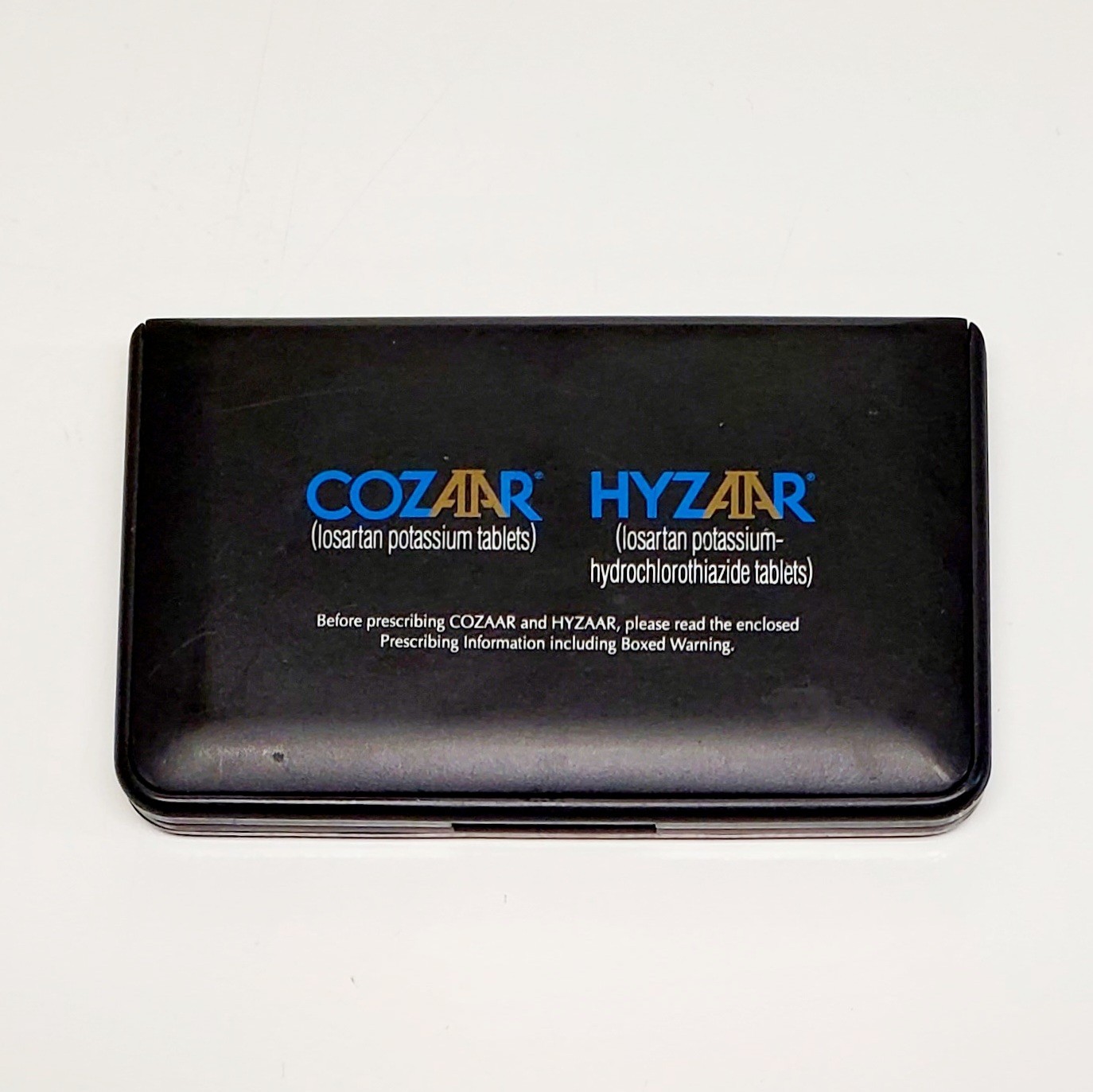 Cozaar Hyzaar Losartan Black Pocket Calculator Pharmaceutical Drug Rep Promo