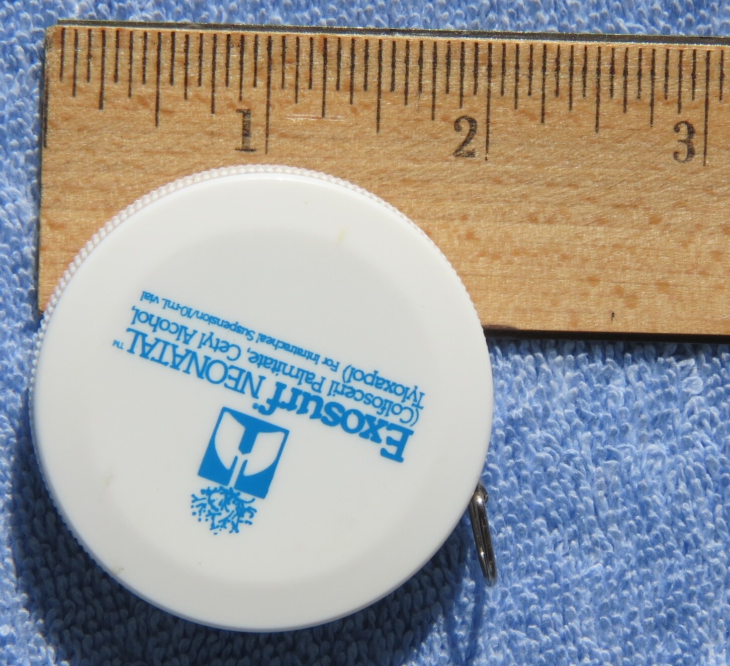 *RARE* Drug Rep Promotional NOS 1990 EXOSURF® NEONATAL Tailor Cloth Tape Measure