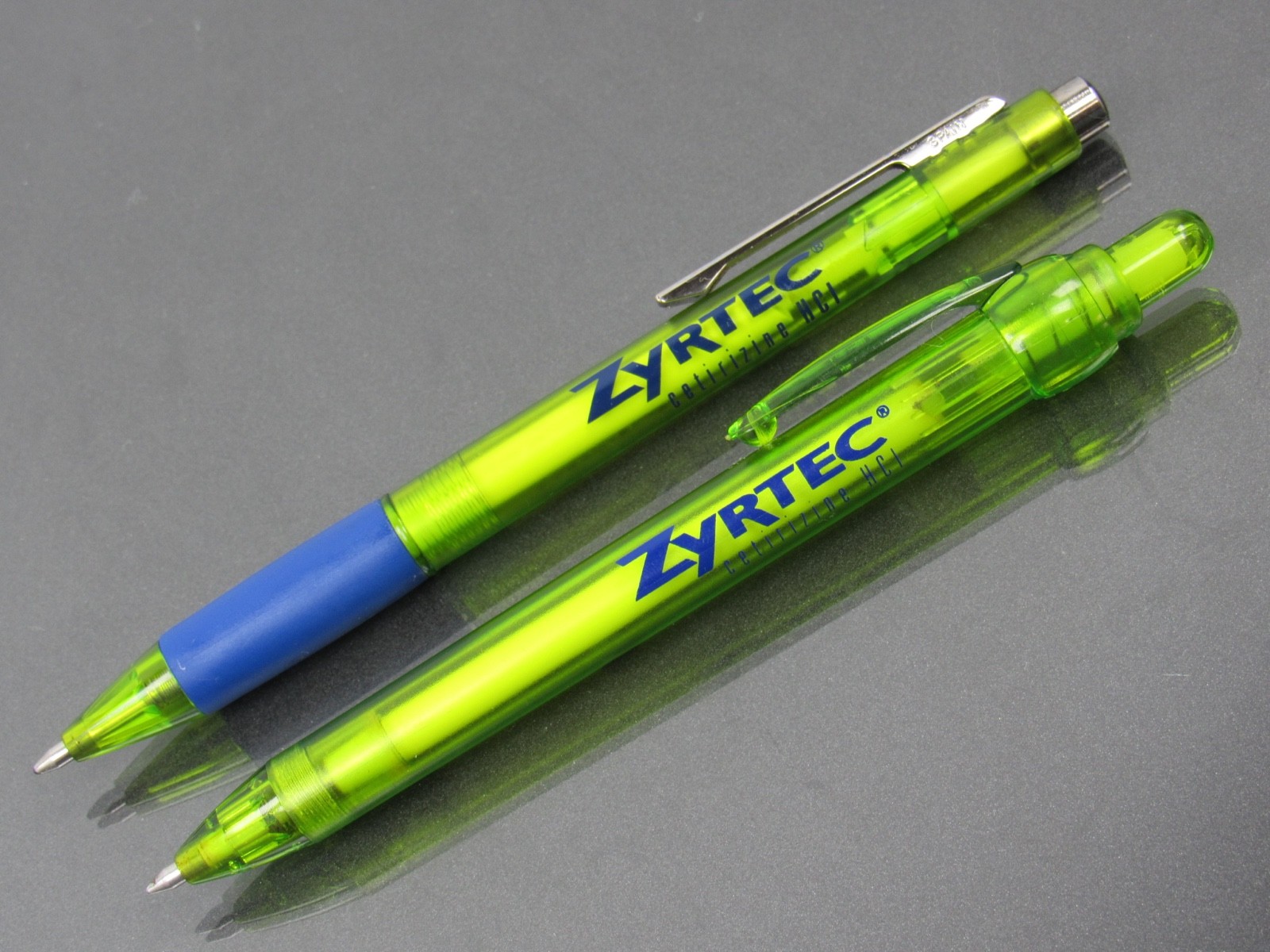 Zyrtec Lot 2 Inoxcrom Spain PENS Drug Rep Pharmaceutical Medical Advertising