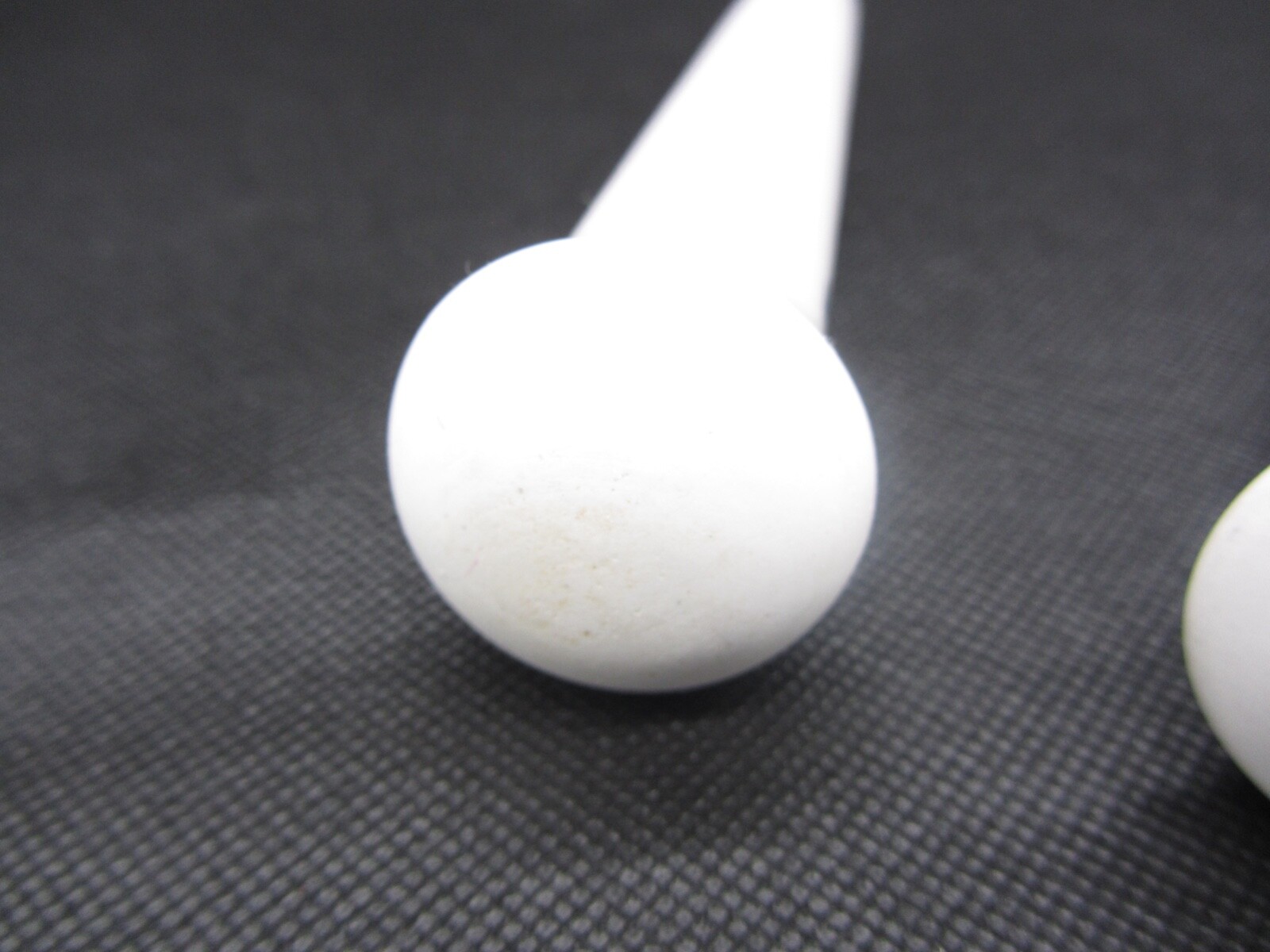 Vtg Coors USA Pestle Porcelain Apothecary Lab (2 Lot) 6-Inch #60317 Lg/#520-1