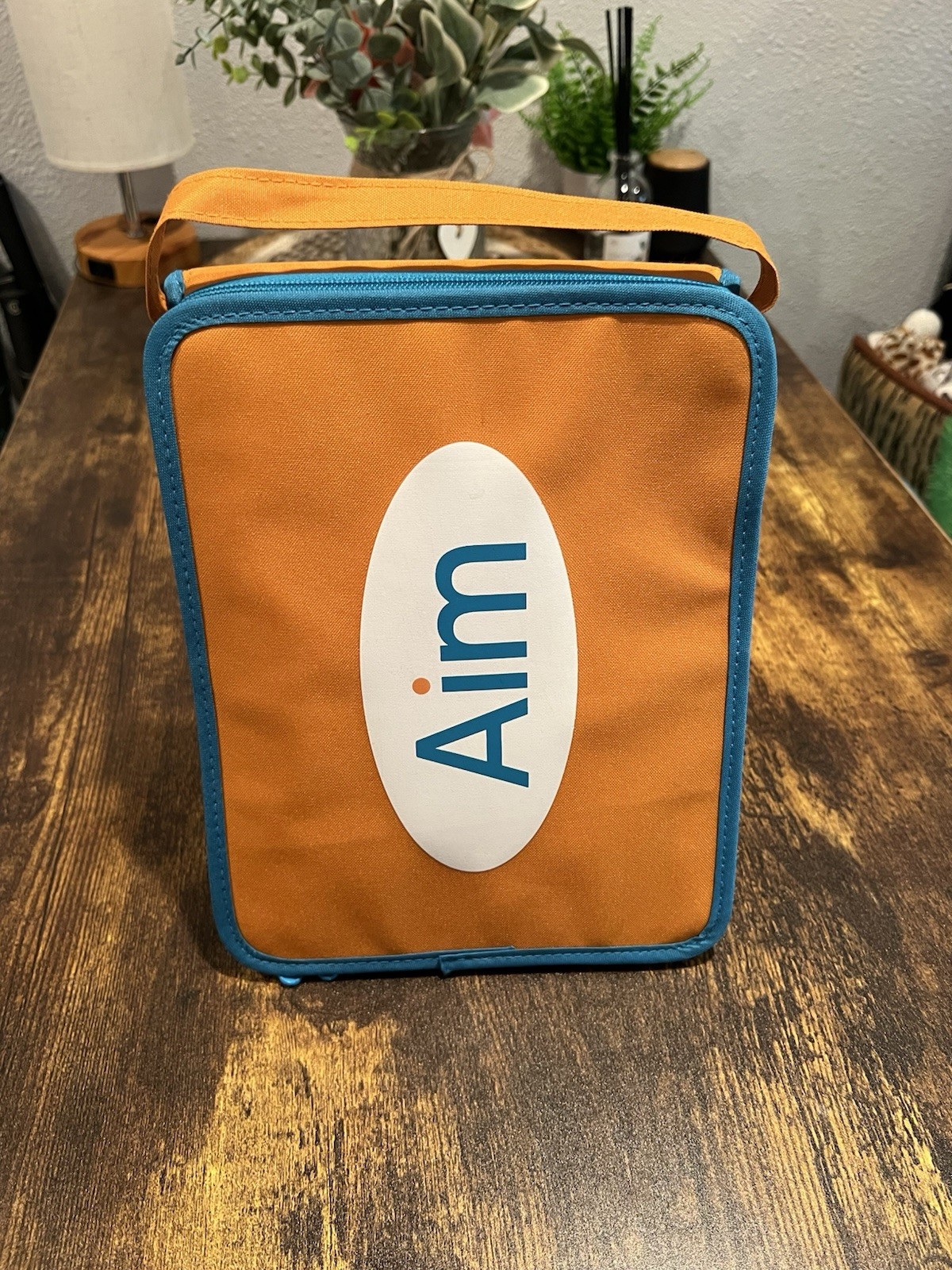 Pharmaceutical Bayer AIM Drug Rep Promo MEDICINE Bag Pill Organizer Booklets