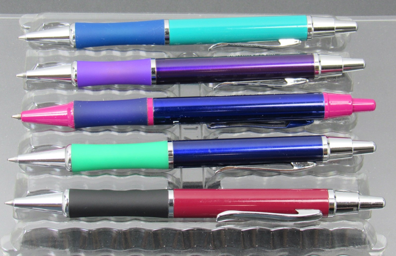 Drug Rep Pharmaceutical Sleek Metal PENS Lot of 5 Aricept Celebrex Zoloft Lotrel