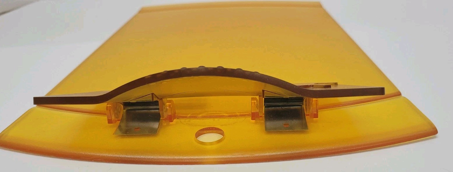Clear Yellow Plastic Protonix Medical Pharmacy Prescription Clip Board