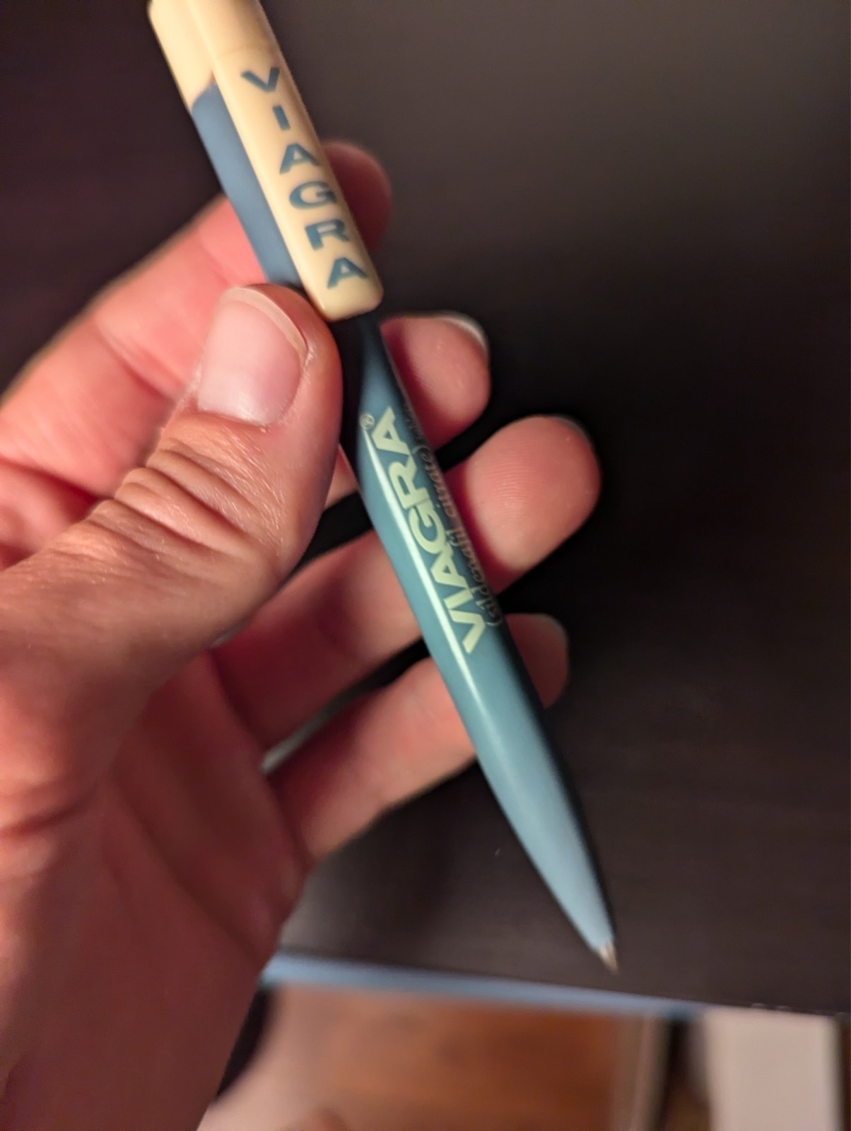 Vintage Pharmaceutical Drug Rep Pen VIAGRA PENS – Pen Not Working – See Video