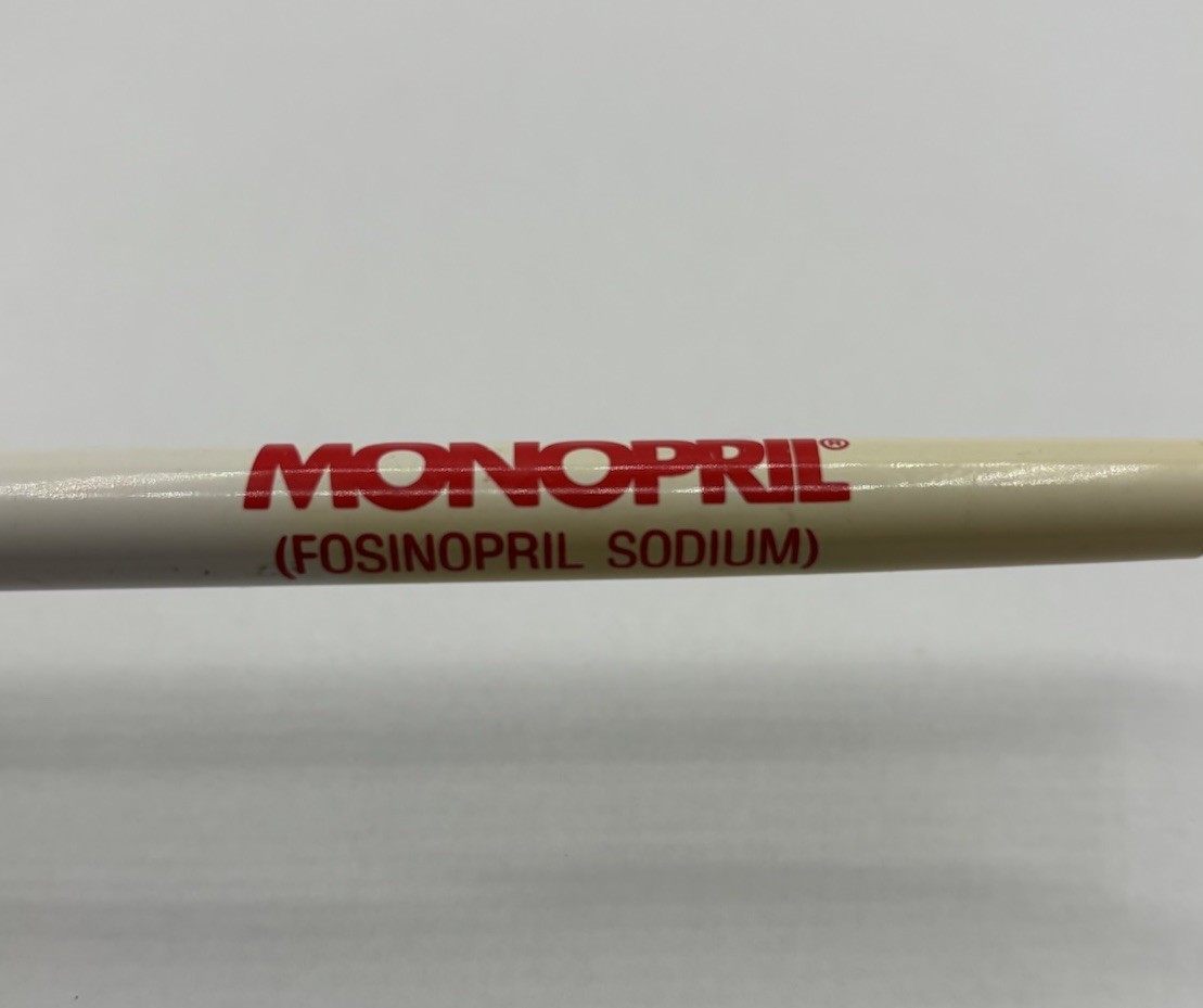 MONOPRIL Promo Pen Pharmaceutical Drug Rep Advertising Click Pen – Used