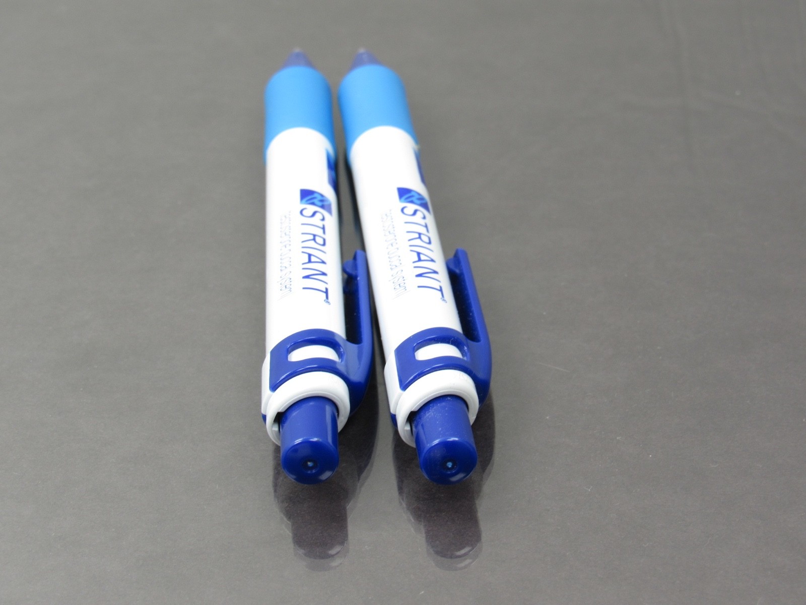 Striant Testosterone PENS Drug Rep Pharmaceutical Inoxcrom Spain Rare Lot of 2