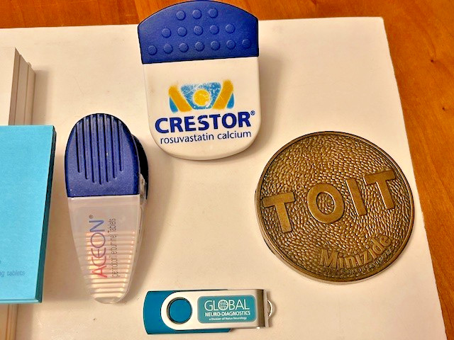 Drug Rep Promo Items Crestor, Plavix, Lovenox, Advicor, Aceon, Tricor, Minizide