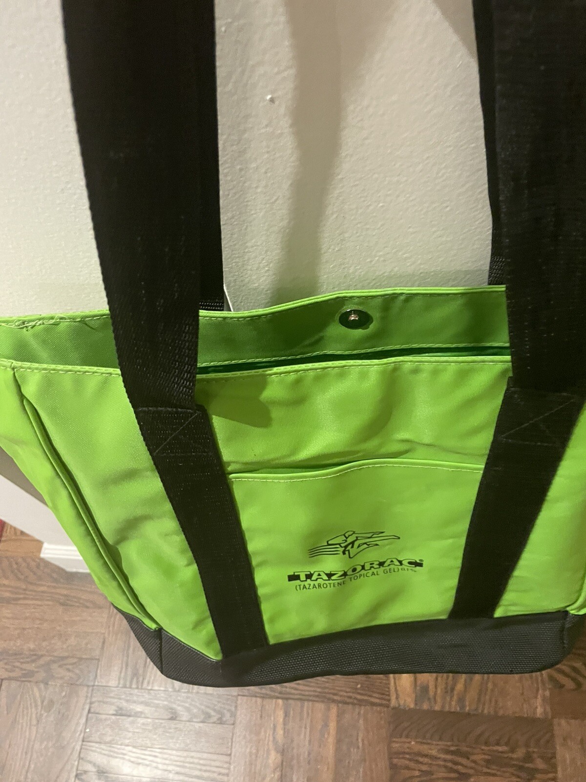 Tazaracl Drug Rep Pharma Merch Large waterproof Tote Bag Green
