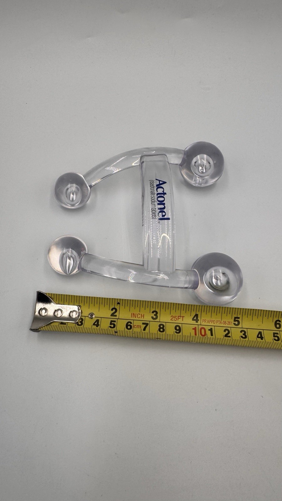 Actonel Pharmacy Novelty Promo Advertised Acrylic Massager Drug Rep Giveaway VTG
