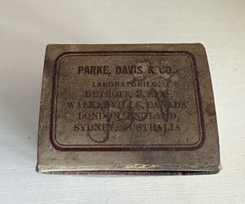 Vintage Parke, Davis, & Co. PITOCIN Glaseptic Ampules Complete Box Of 6